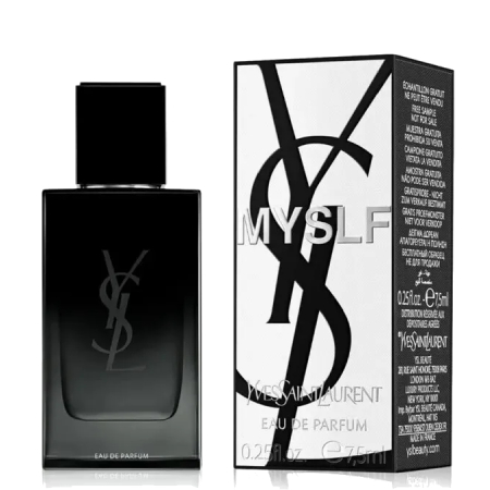 YSL Myslf edp 7.5 ml กลิ่นวู๊ดดี้ฟลอรัลกลิ่นหอมสดชื่นและมีชีวิตชีวาของกลิ่นหัวใจของมะกรูดจาก Calabria และ vert de bergamot หัวใจของดอกส้ม